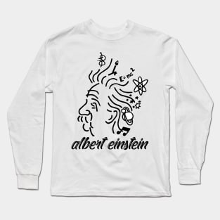 Albert Einstein T-Shirt Long Sleeve T-Shirt